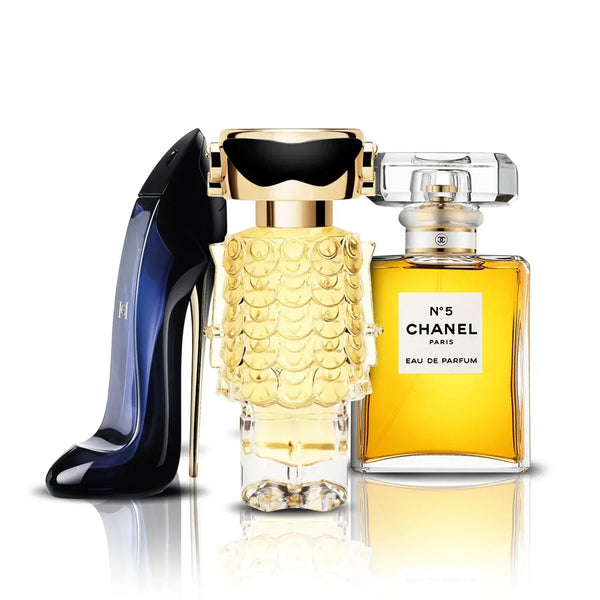Zestaw 3 perfum | Good Girl, Fame i Chanel N°5 (100 ml)